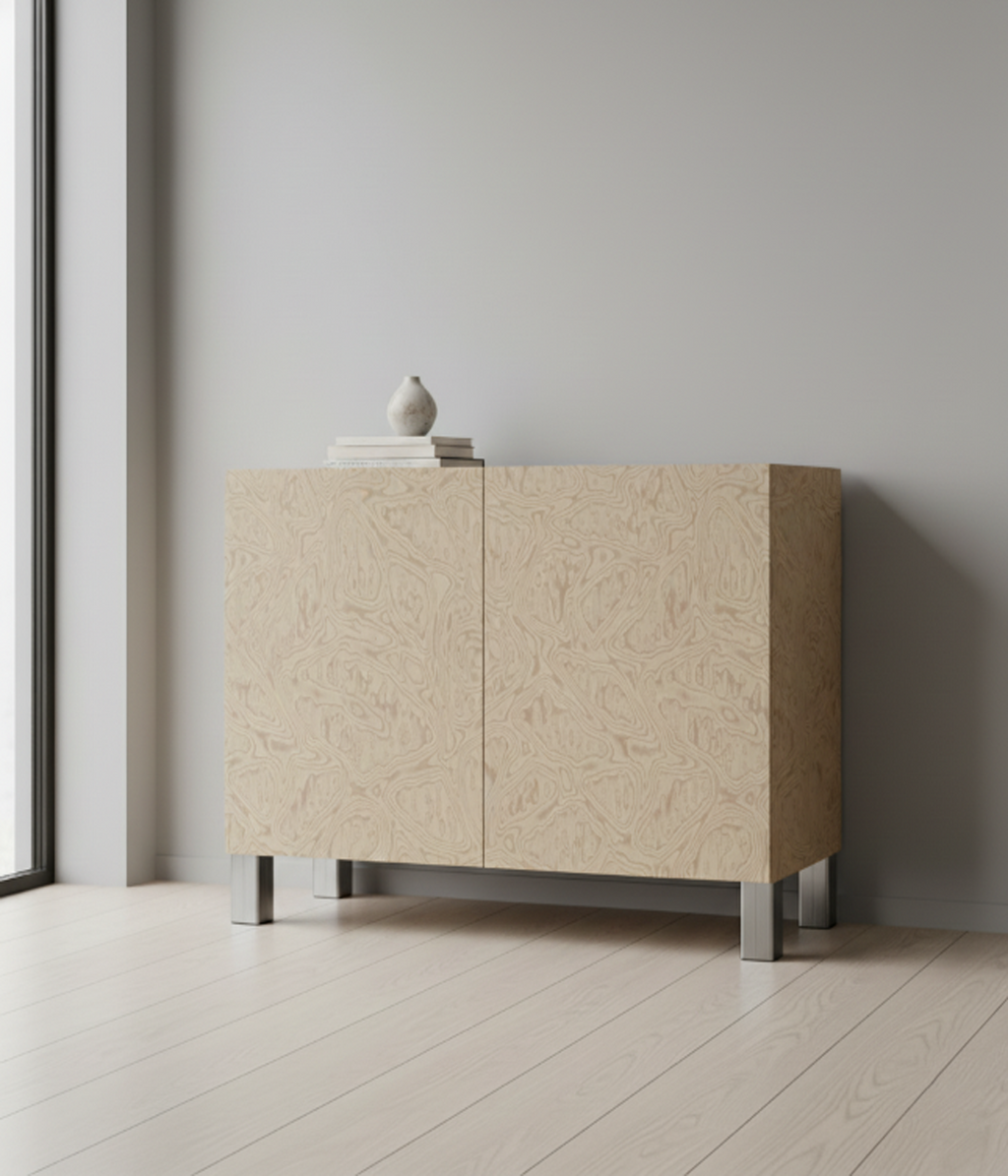 Bird's Eye 0.4mm reconstituted veneer — application photo 1