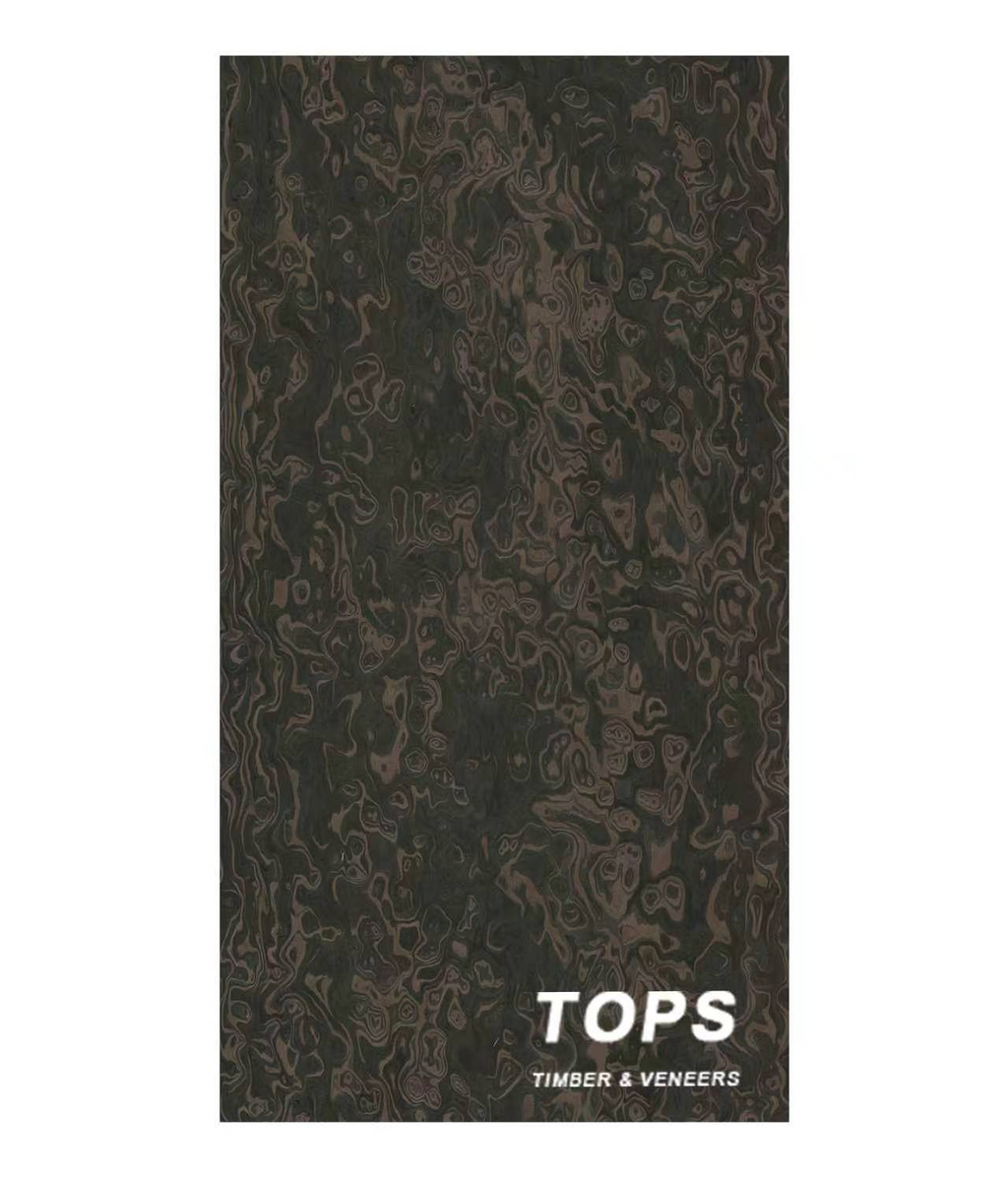 Dark Drift 0.4mm reconstituted veneer — close-up