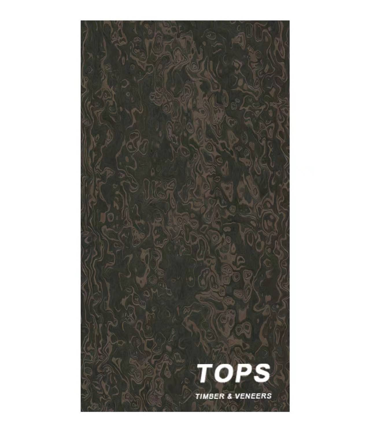 Dark Drift 0.4mm reconstituted veneer — close-up