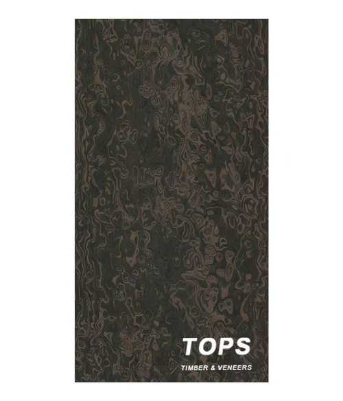 Dark Drift 0.4mm reconstituted veneer — close-up