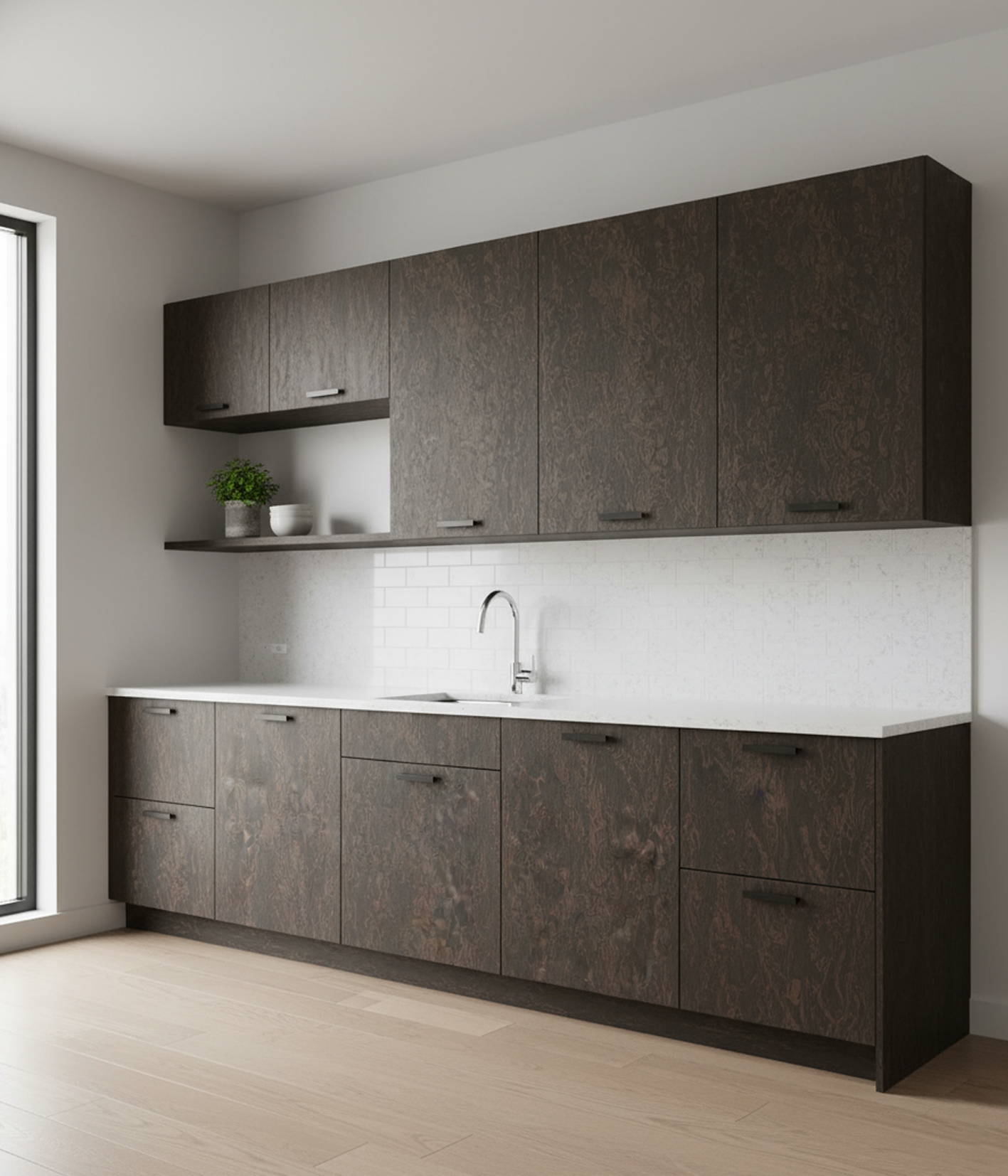 Dark Drift 0.4mm reconstituted veneer — application photo 3