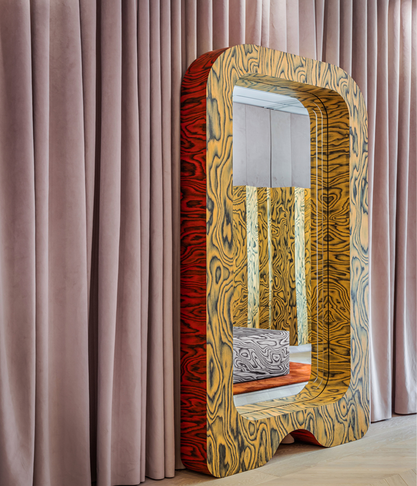 Yellow Maple 0.4mm reconstituted veneer — application photo 1