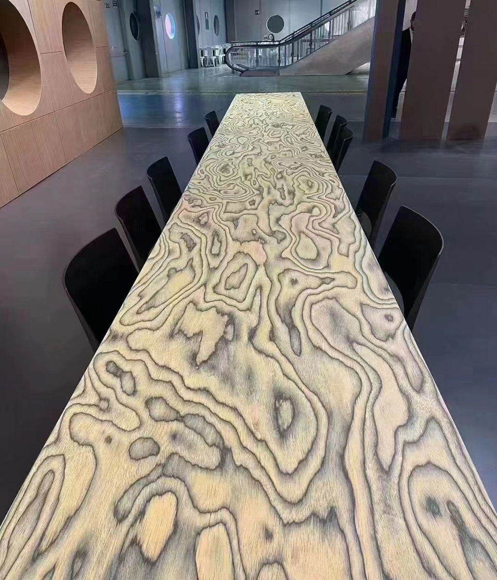 Yellow Maple 0.4mm reconstituted veneer — application photo 2